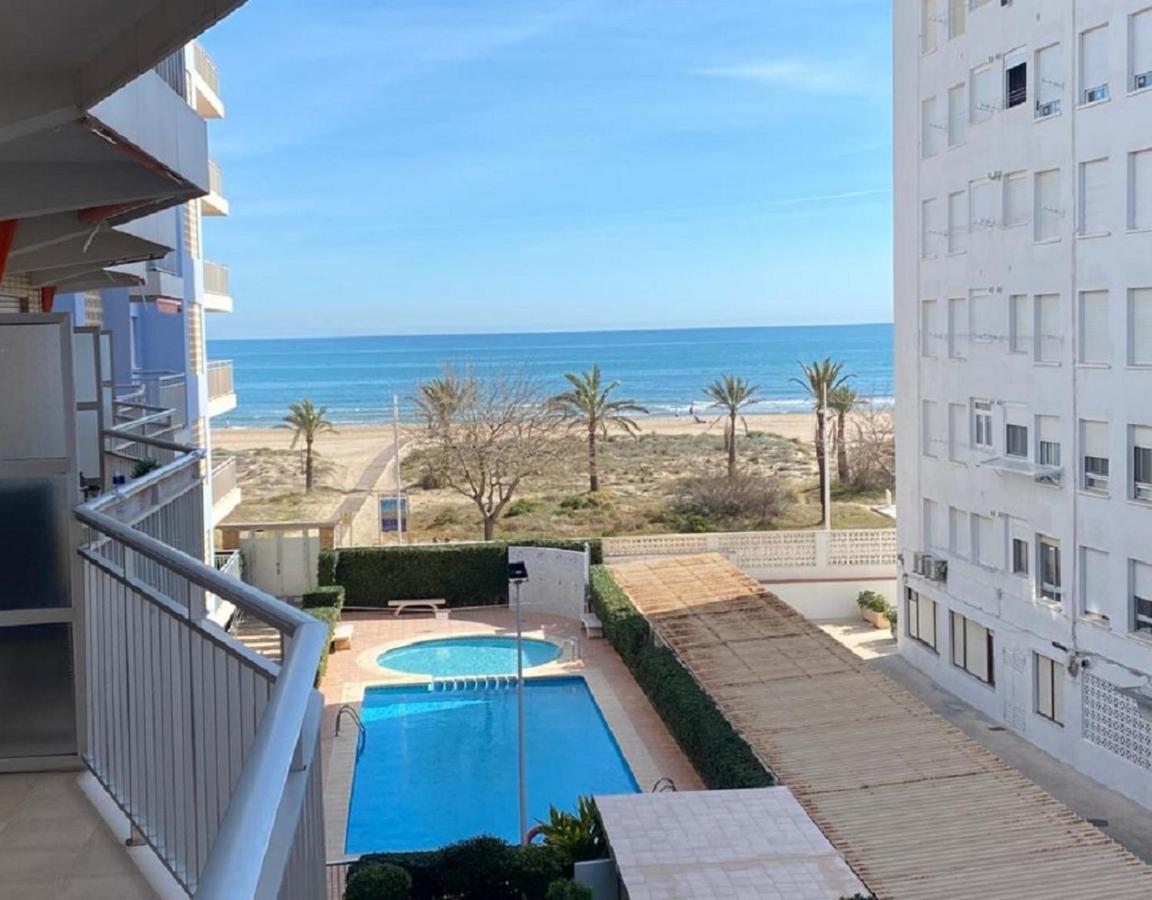 Monela Front Beach Solo Familias Playa de Gandia Esterno foto